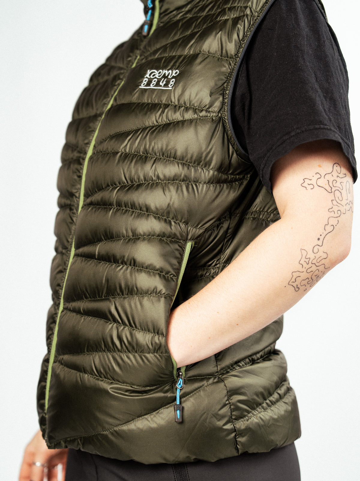 Kaemp 8848 Beli Damen Daunenweste – Leicht und isolierend-10