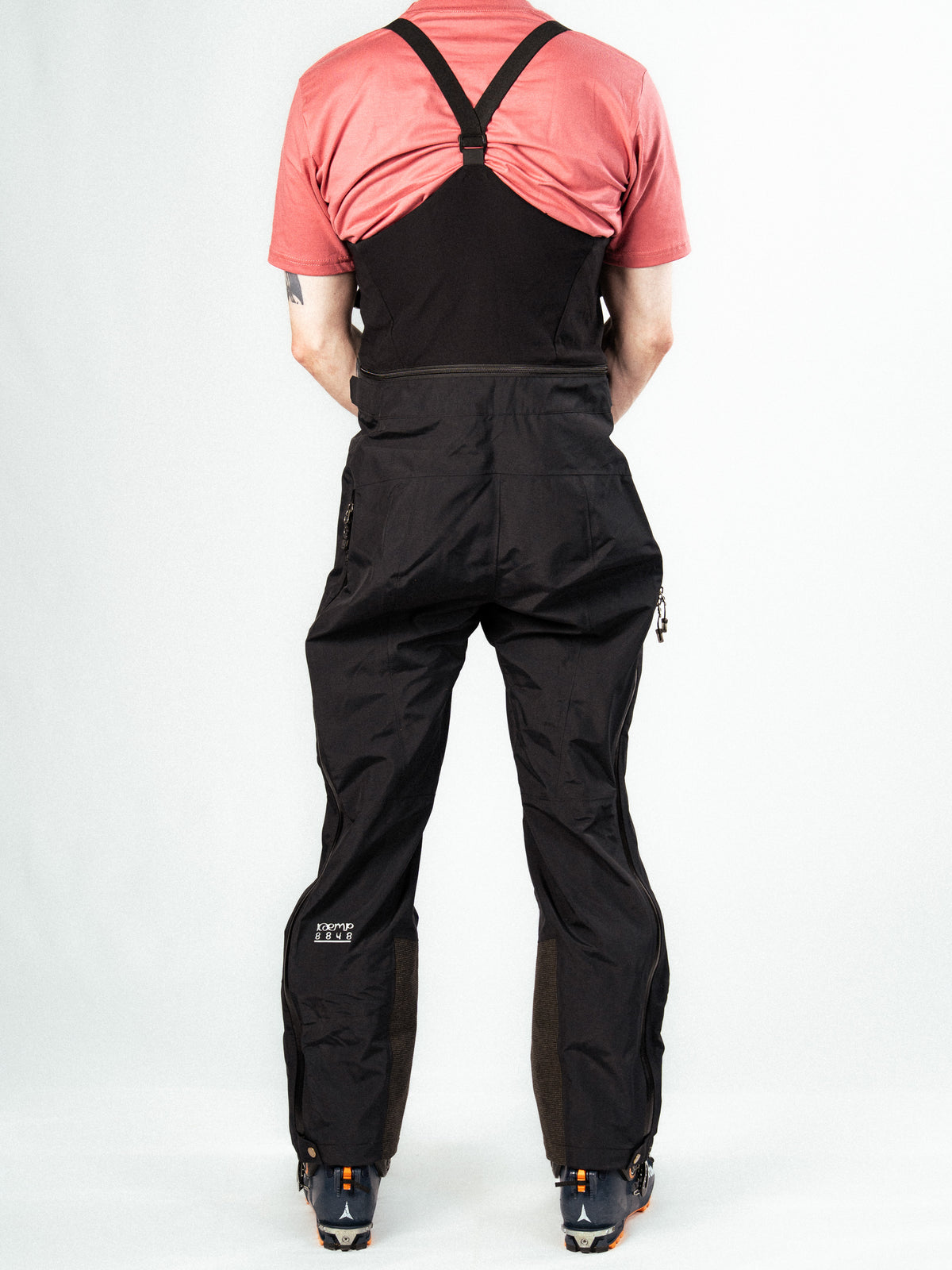 Kaemp 8848 Numree Unisex Hardshellhose mit Bib – Alpine Wetterschutz